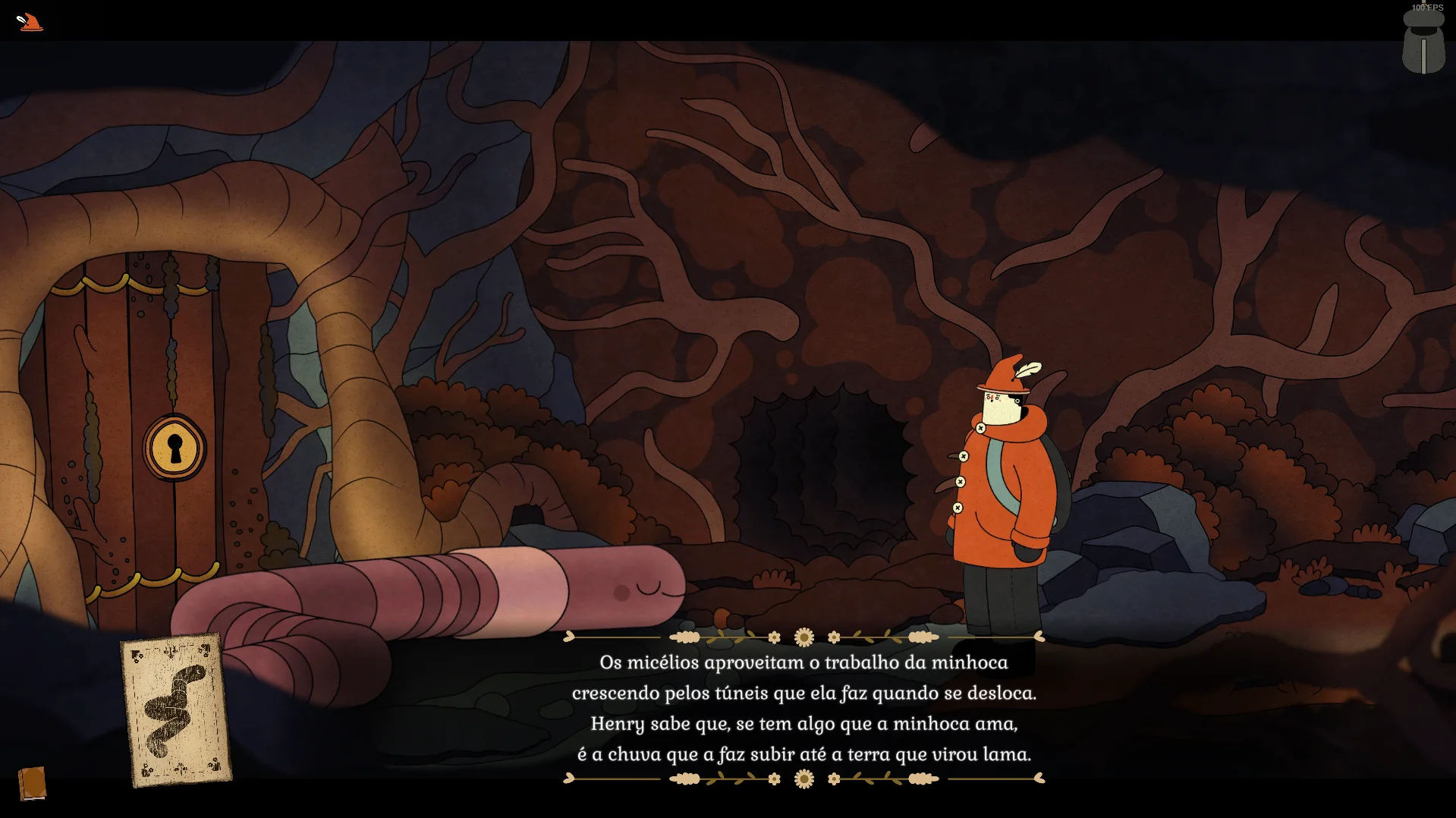The same image as above, but now with subtitles in Brazilian Portuguese.